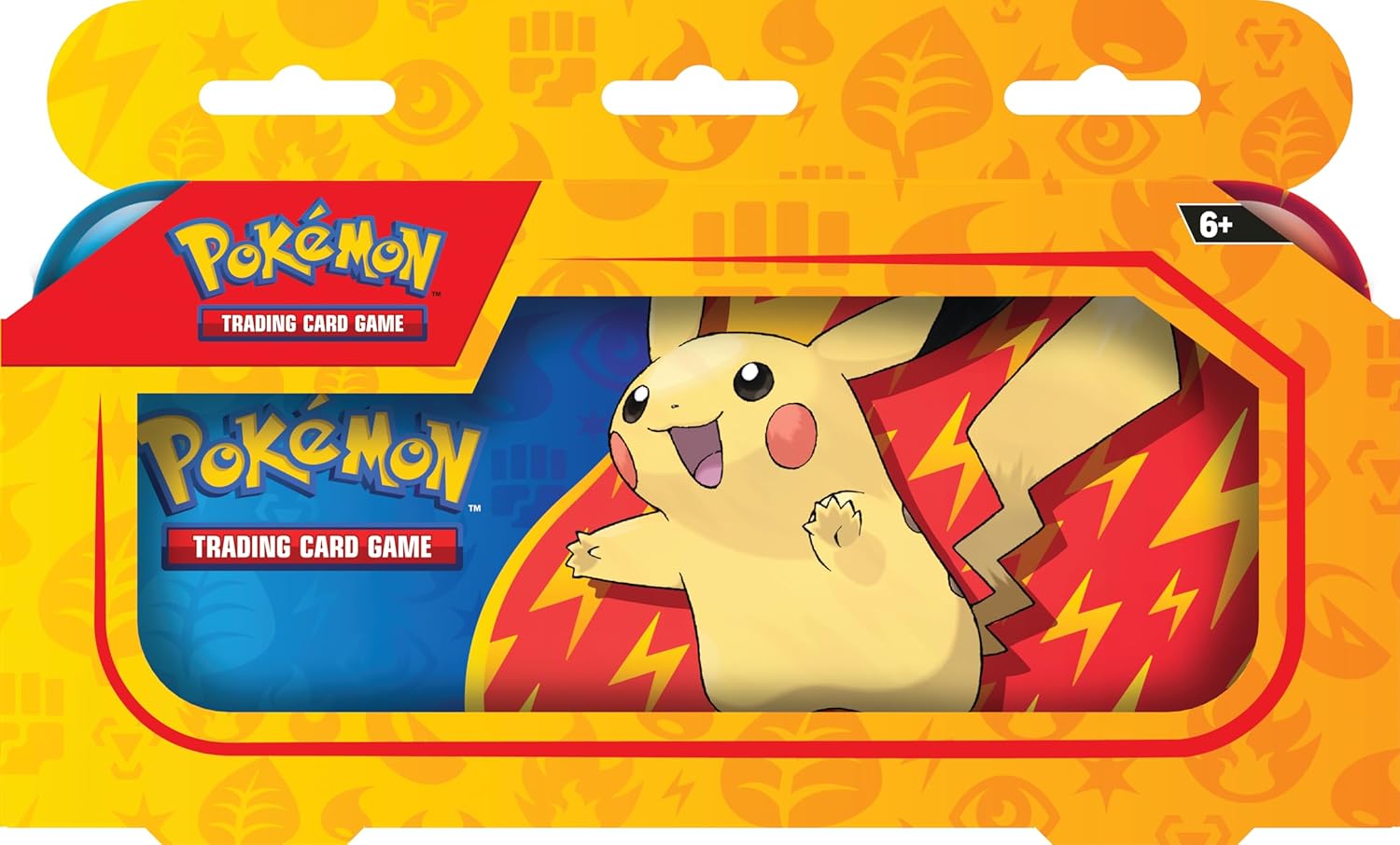 Pokémon TCG: Back to School Pencil Case—Pikachu (1 Branded Tin & 2 Booster Packs