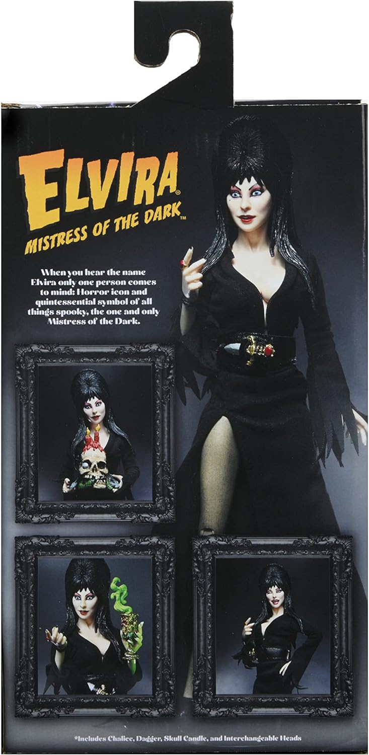 NECA - Elvira 8 Clothed Action Figure, Meerkleuren