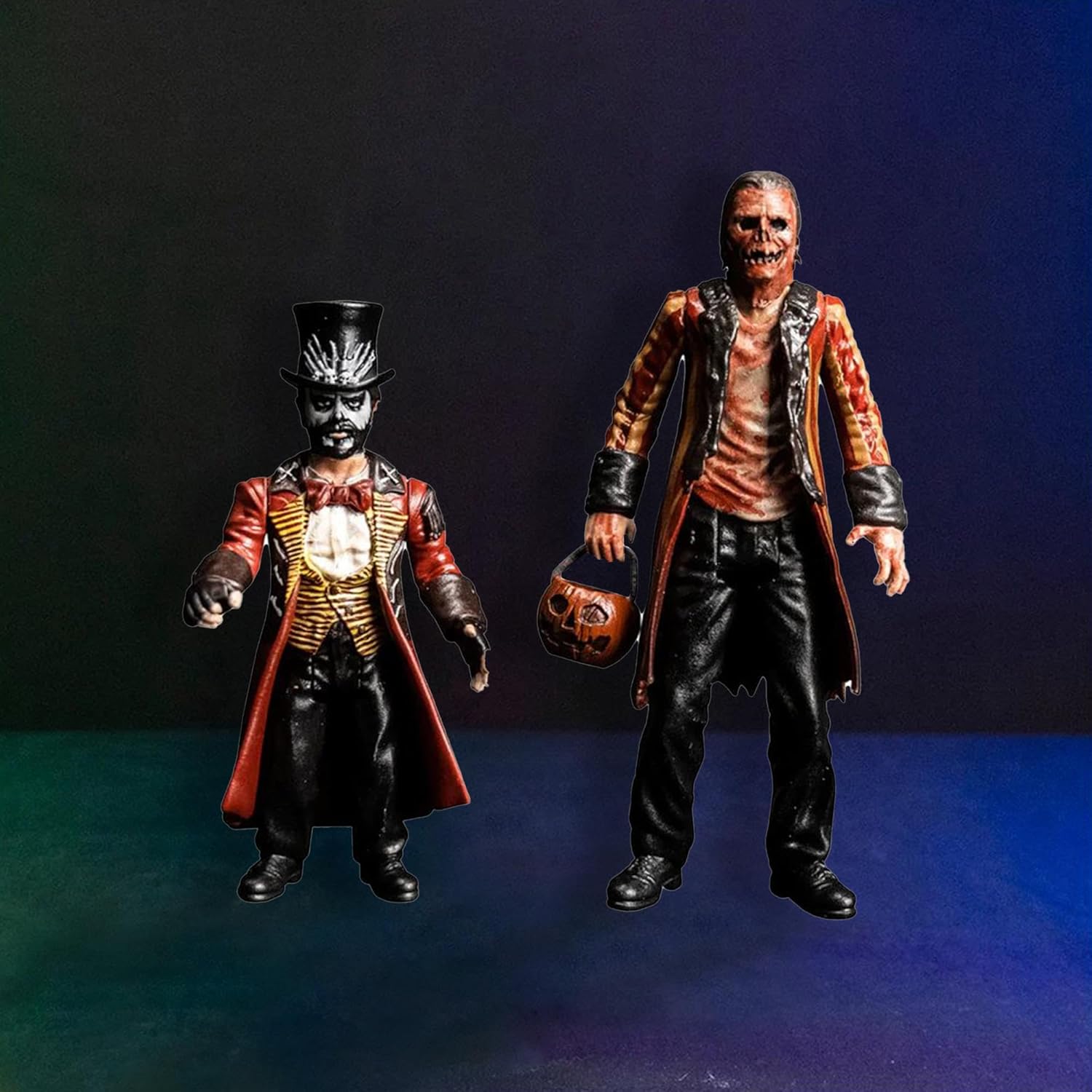 Trick Or Treat Studios Candy Corn 3.75 Inch Action Figure 2-Pack | Jacob & Dr. Death