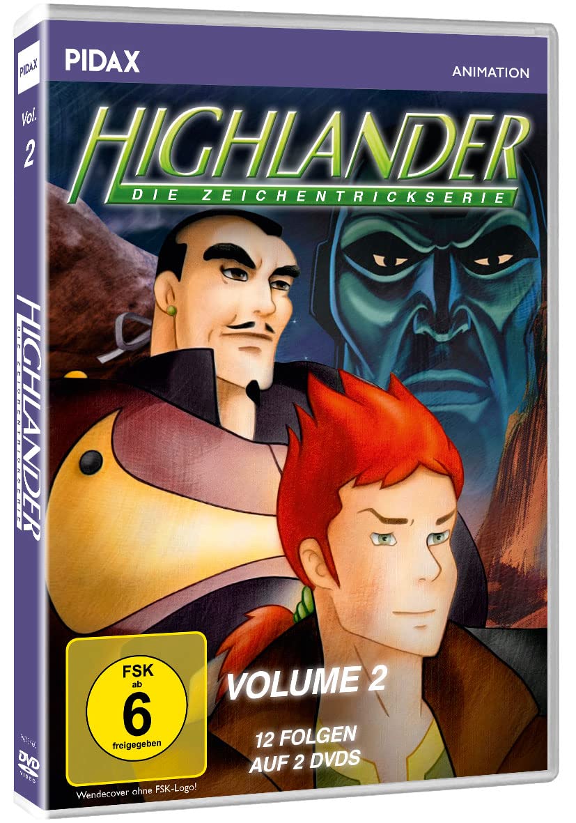 Highlander - Die Zeichentrickserie - Vol. 2