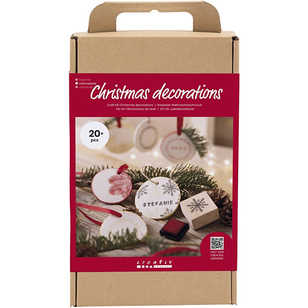 Diy Kit - Christmas Ornament - Clay (977592)