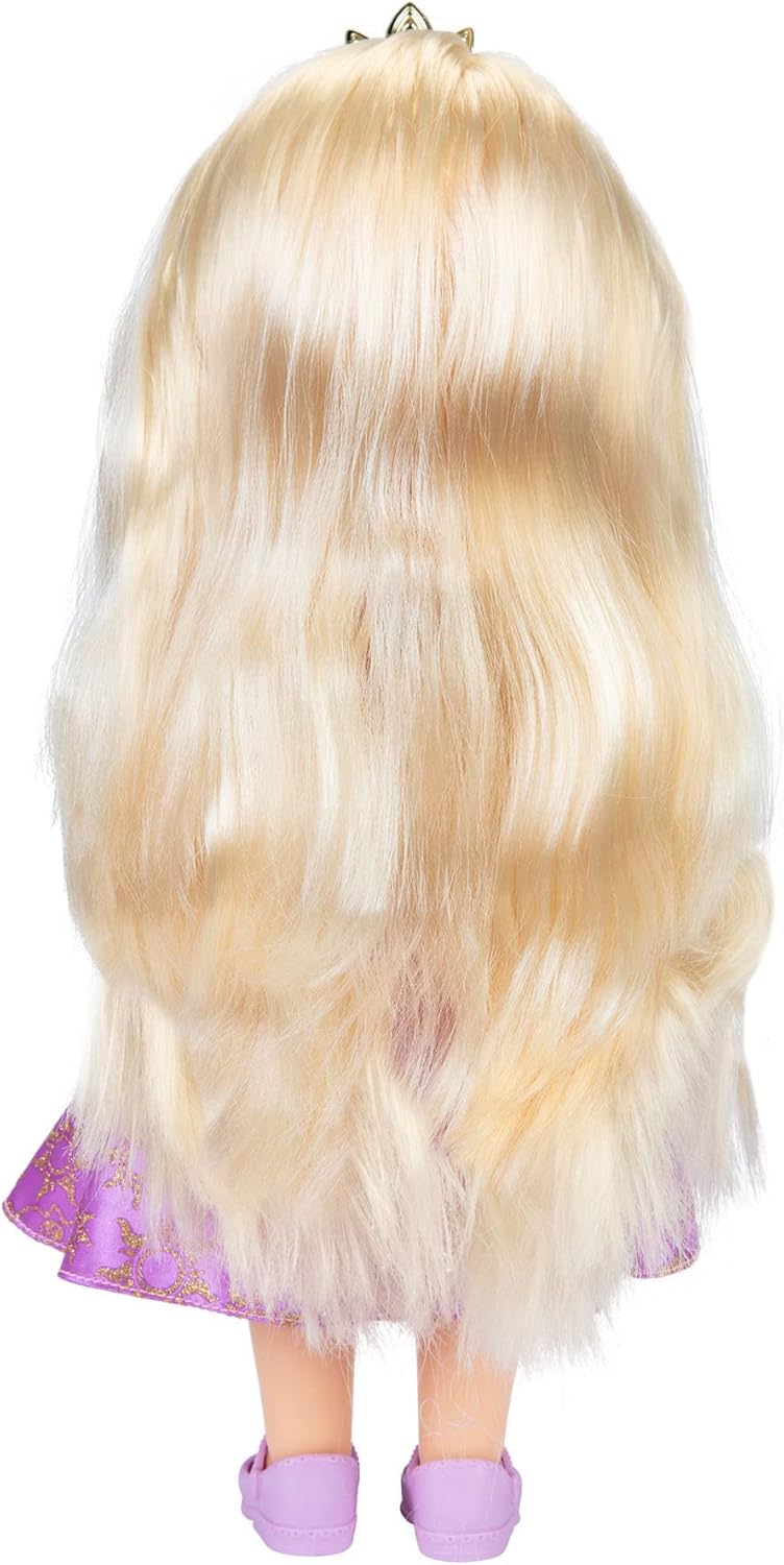 Disney Princess My Singing Friend Rapunzel Feature Doll, 14” / 35 cm Tall Doll Sings and Says Over 10 Story-Inspired Phrases, Accessories Included For Added Play, Perfect For Girls Aged 3+