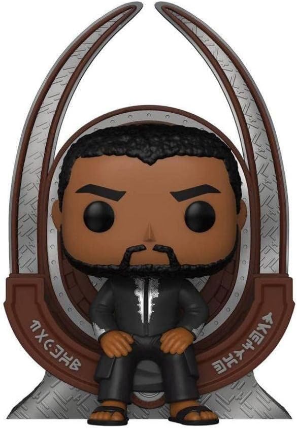 Funko Pop! Black Panther-T'Challa on Throne US Exclusive Vinyl Figure