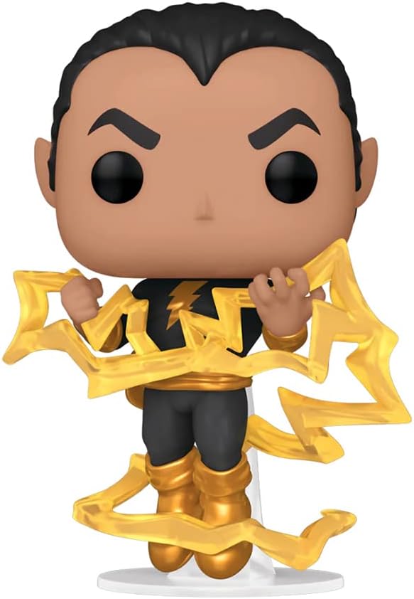 Funko 64946 Pop! Heroes: DC Super Heroes - Black Adam (With Lightning Exclusive) #440