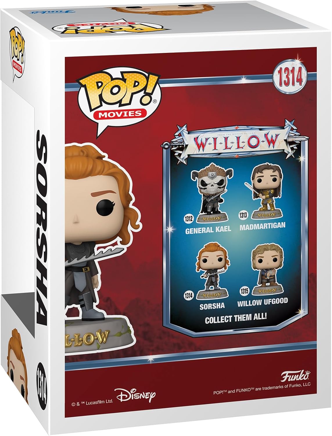 Funko POP! Movies: Willow - Princess Sorsha - 1/6 Odds for Rare Chase Variant - Willow 1988 - Collectable Vinyl Figure - Gift Idea - Official Merchandise - Toys for Kids & Adults - Movies Fans