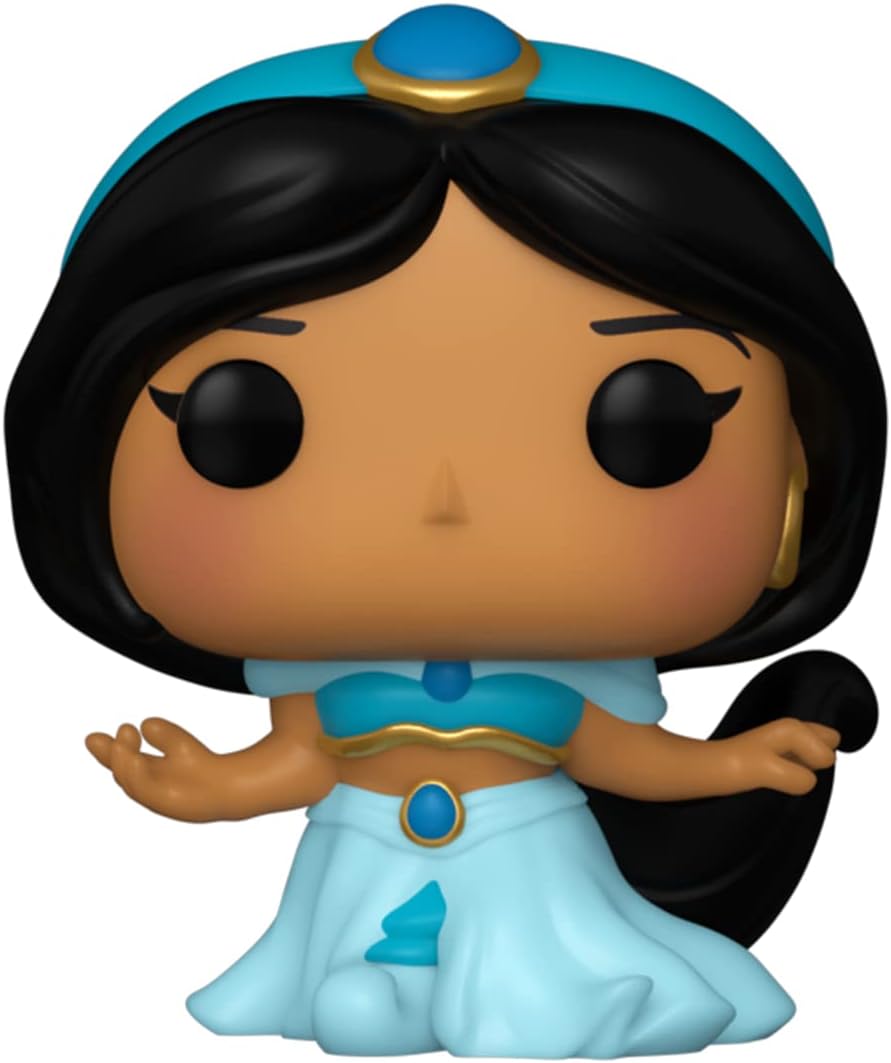 Funko Bitty POP! Disney Princess - Peasant Belle, Pocahontas, Jasmine and A Surprise Mystery Mini Figure - 0.9 Inch (2.2 Cm) Collectable - Stackable Display Shelf Included - Gift Idea - Cake Topper