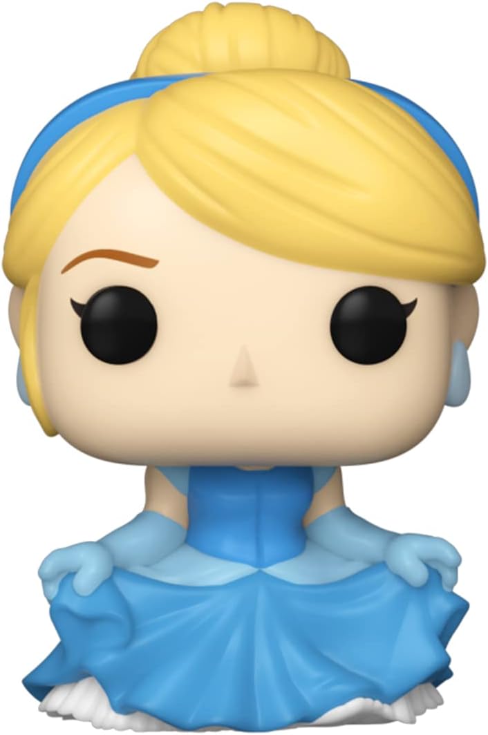 Funko Bitty POP! Disney Princess - Cinderella, Snow White, Aurora and A Surprise Mystery Mini Figure - 0.9 Inch (2.2 Cm) Collectable - Stackable Display Shelf Included - Gift Idea - Cake Topper