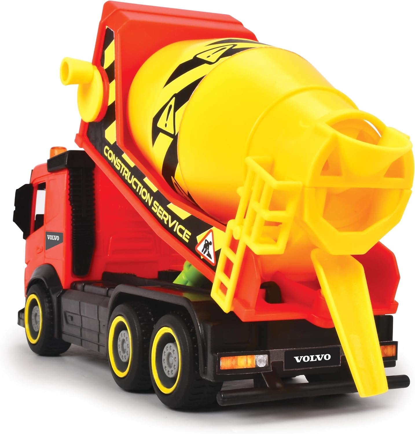 Dickie Toys 203744014 23 cm City Toy, Friction Mechanism, 3 Models Available: Concrete Mixer, Garbage, Recycling Truck, with Moving Parts, Suitable from 3 Years