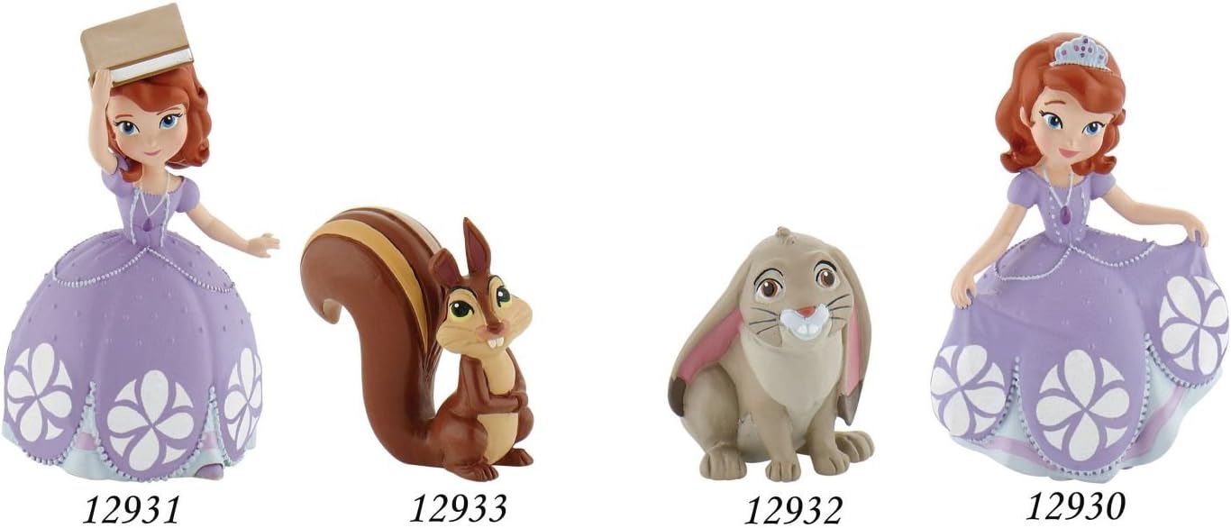 Bullyland 12930-Figura de Juego, Walt Disney Sofia The First, Aprox. 6,5 cm de Altura, Figura Pintada a Mano, sin PVC, para Que los niños jueguen con la fantasía, Color Colorido (BU12930