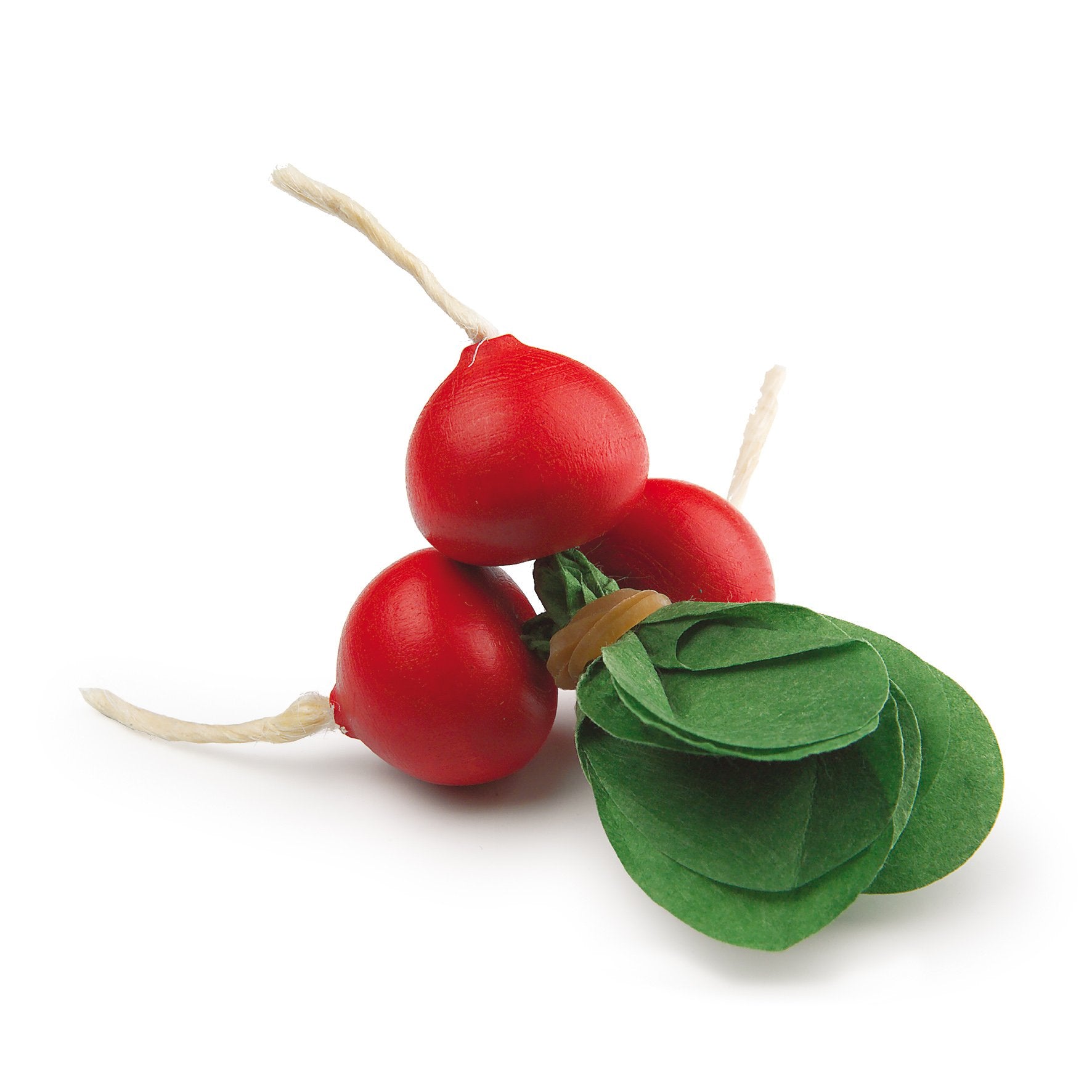 Wooden Play Food - Pretend Play Grocery Shop - Radish Bunch vegetables by Erzi