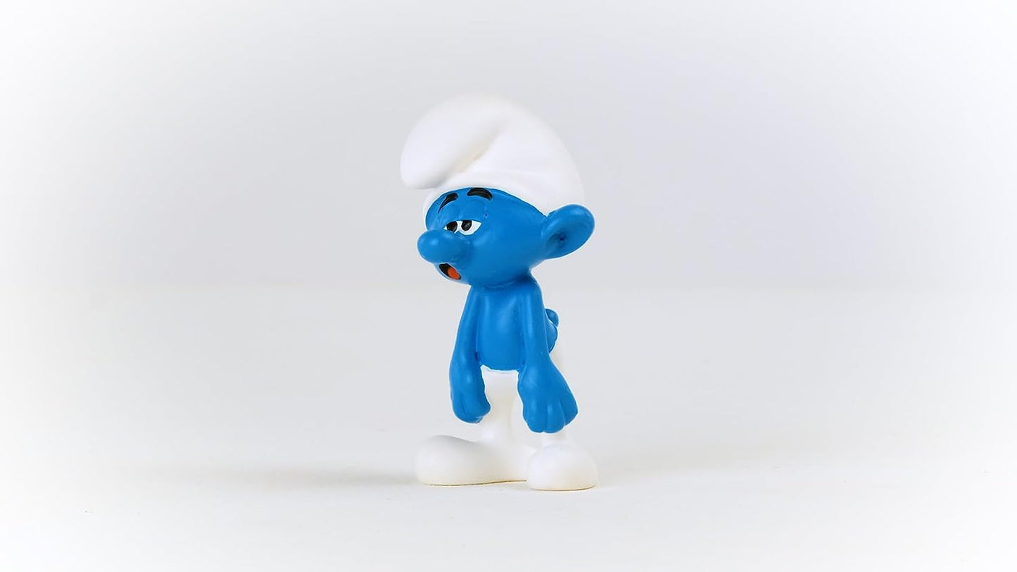 Schleich Smurfs, Collectible Retro Toys and Figurines for All Ages, Dimwitty Smurf Figure