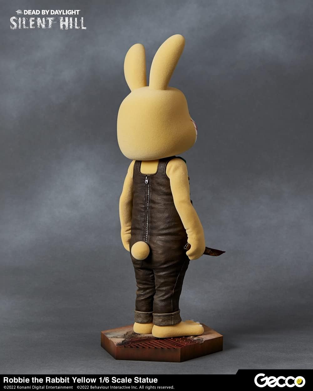 Gecco - Silent Hill x Dead by Daylight Robbie Rabbit 1/6 Estatua Amarilla (Neta