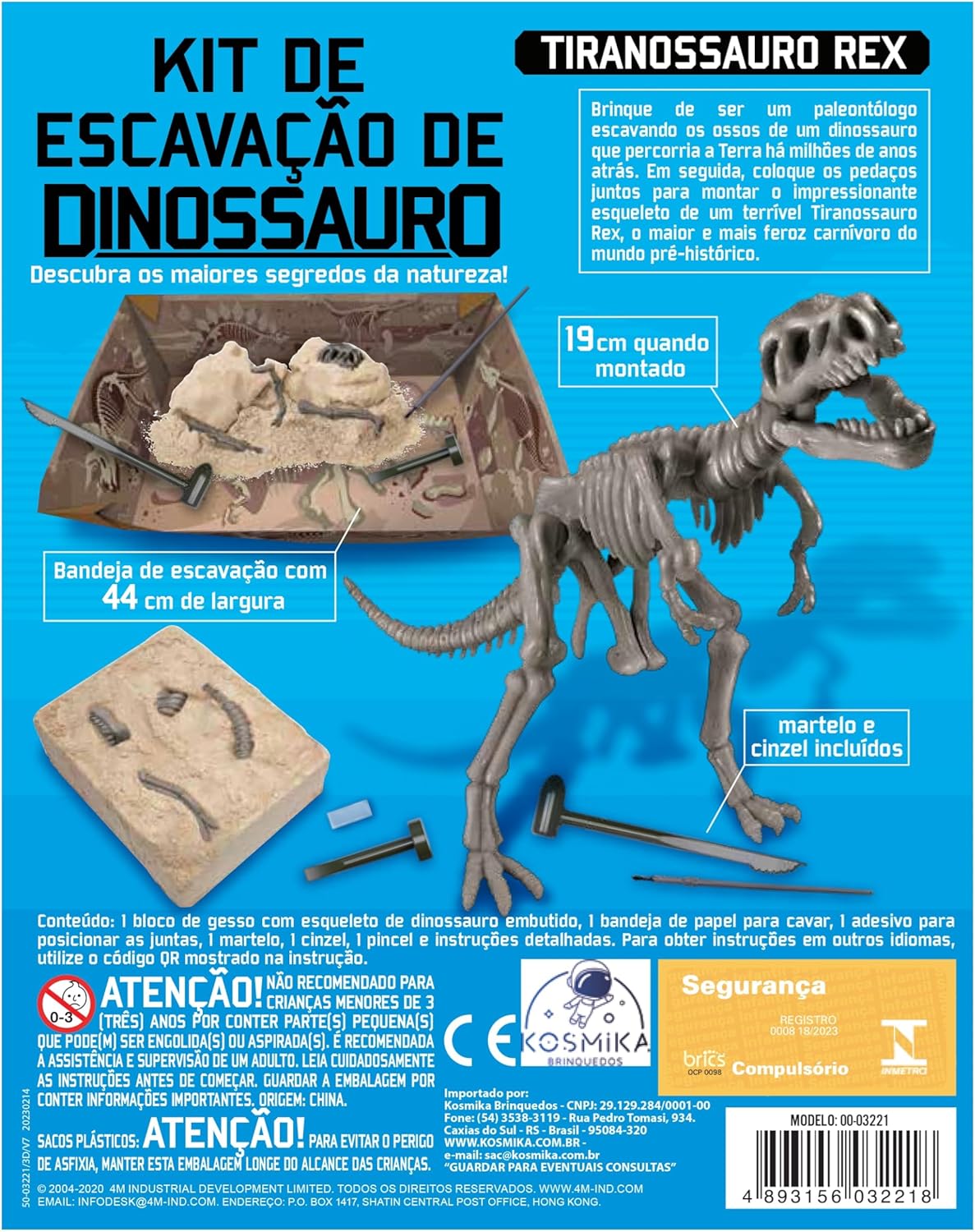 Kids Labs Dig a TRex Skeleton