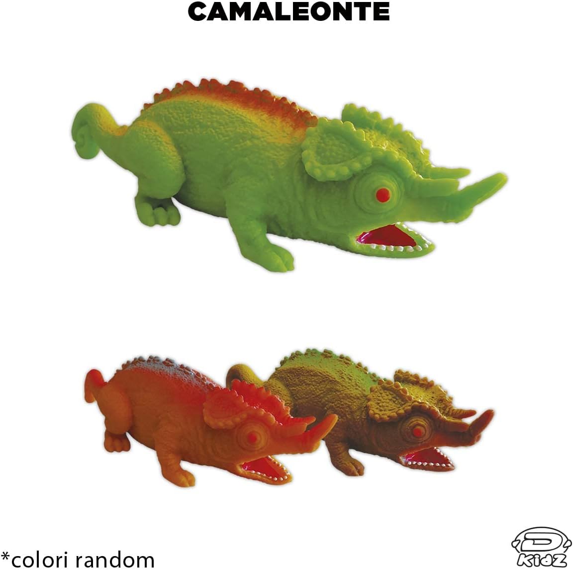 D-KIDZ DIM02236P Crazy Nature Mega Reptile, Assortment, Multi-Coloured