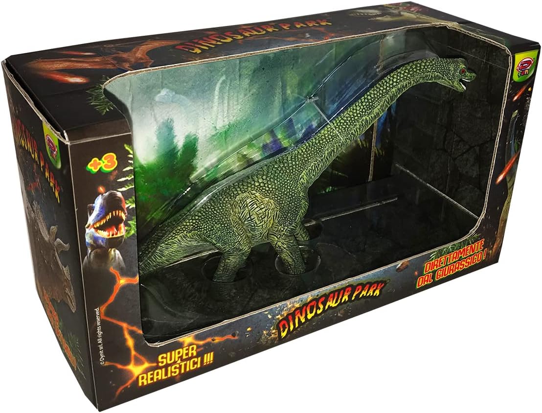 D-KIDZ Brachiosaurus Dinosaur Park, Brachiosaurus, Multicoloured, DIP76648