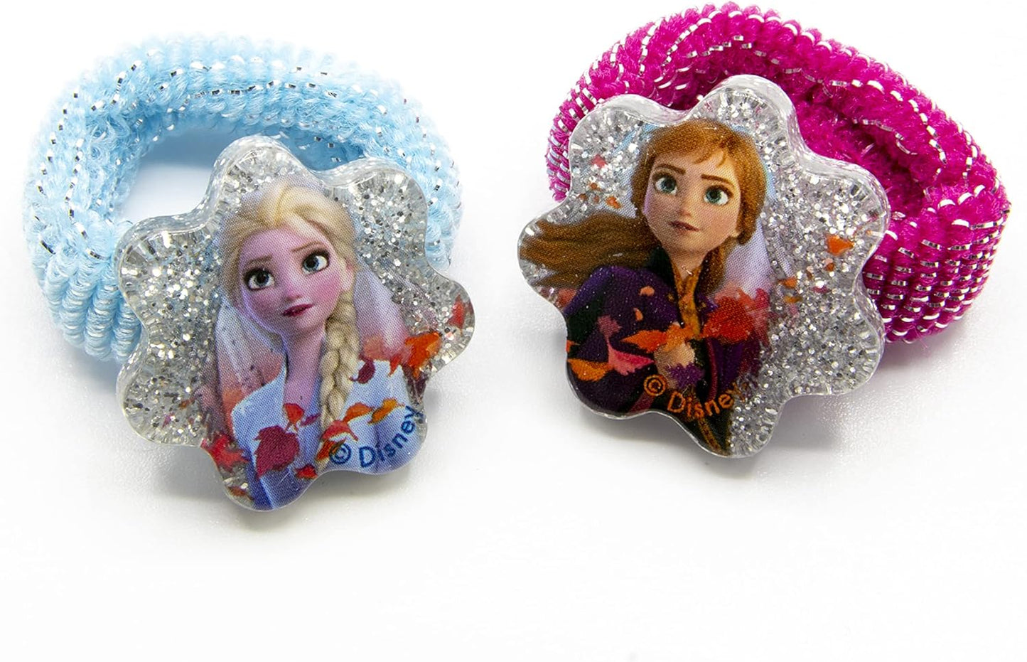 Joy Toy- Disney Frozen 2 Elastici per Capelli, Multicolore, 19383