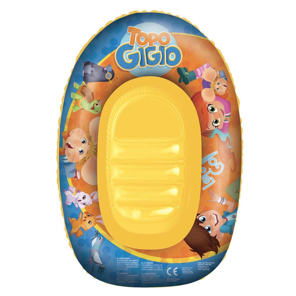Grandi Giochi Giochi-Tpn04000 Topo Gigio Tubo Hinchable TPN04000, Multicolor, M (8056379112235