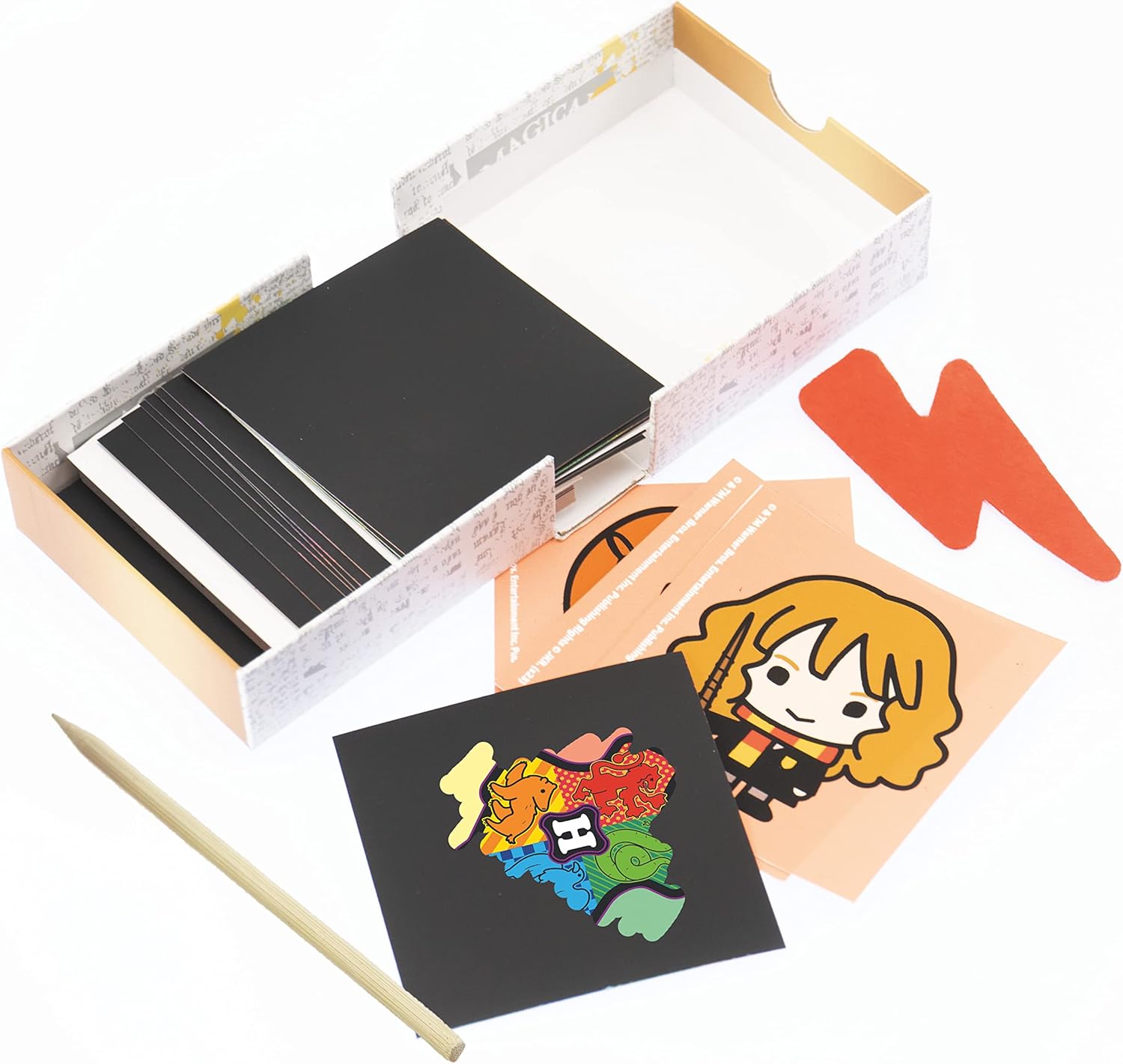 Nice Group - Harry Potter Scratch Memo - 50 Cards with Hogwarts Characters to Discover - cod 21110