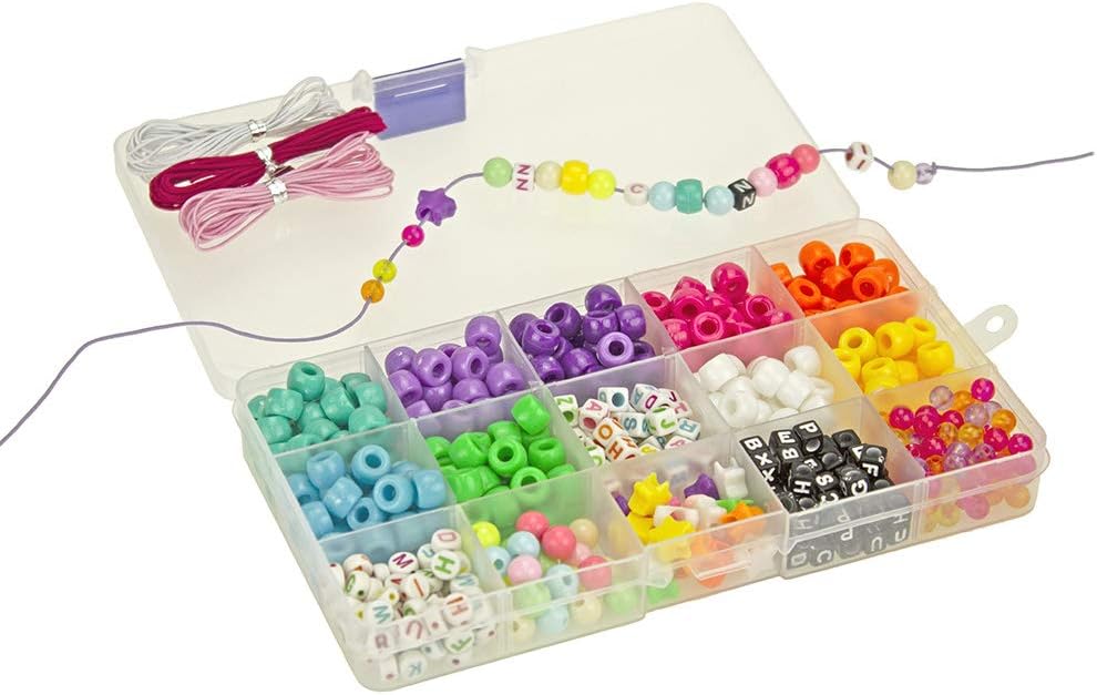 Nice Group-Perline ABC 1500 Giocattolo, Multicolore, 87001