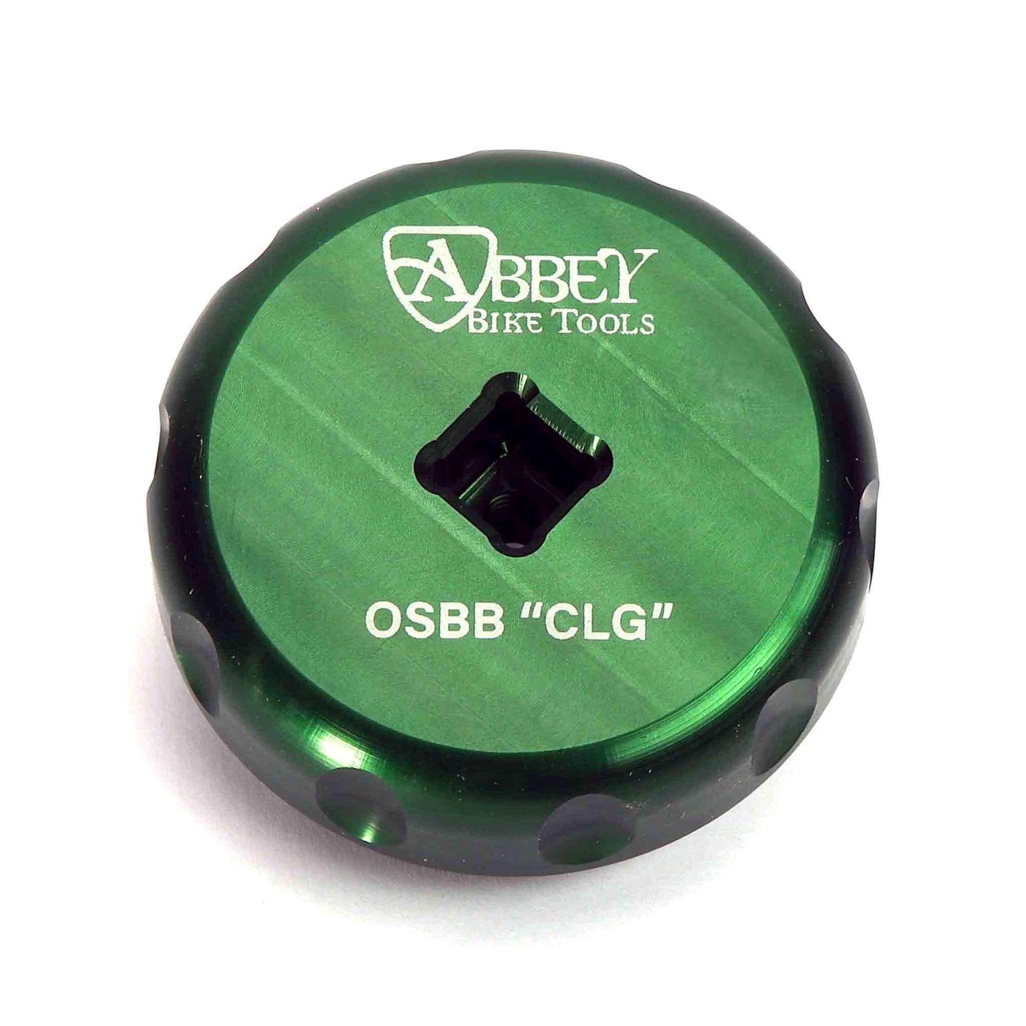 Abbey Bike Tools Single Sided Bottom Bracket Socket Tool Green for Colnago