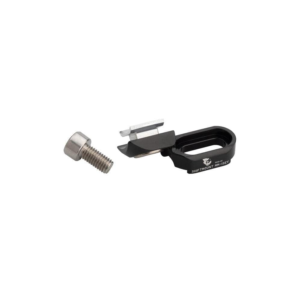 Wolf Tooth Shiftmount Black SRAM Matchmaker to Shimano I-Spec EV Brake