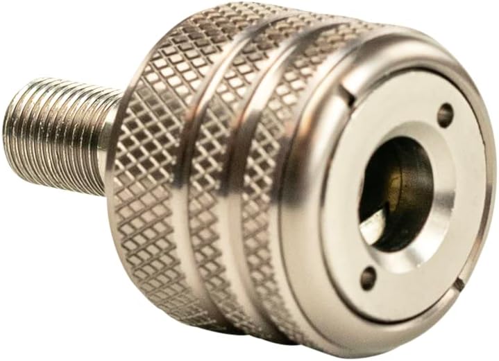 SILCA Schradero tire Chuck | Schrader only snap on Quick Release Chuck (Male Schrader Thread-on)