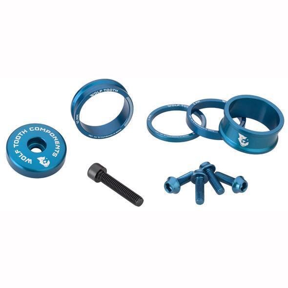 Wolf Tooth Anodised Bling Kit Blue One Size