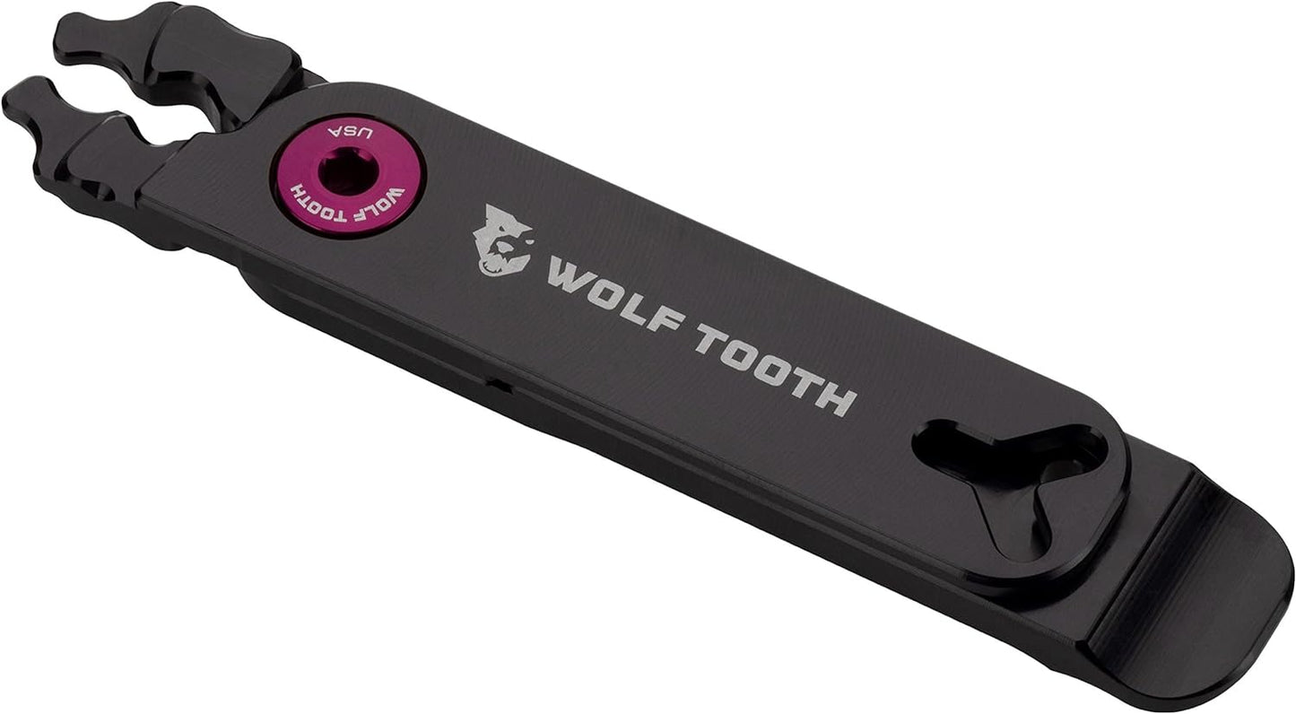 Wolf Tooth Pack Pliers Master Link Combo Chain Tool (Purple