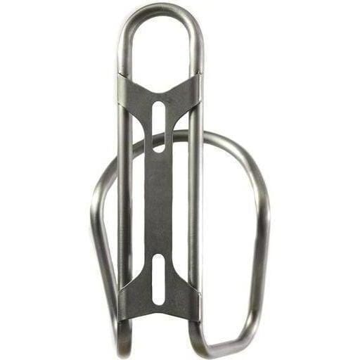 Silca Sicuro Titanium Bottle Cages Silver One Size