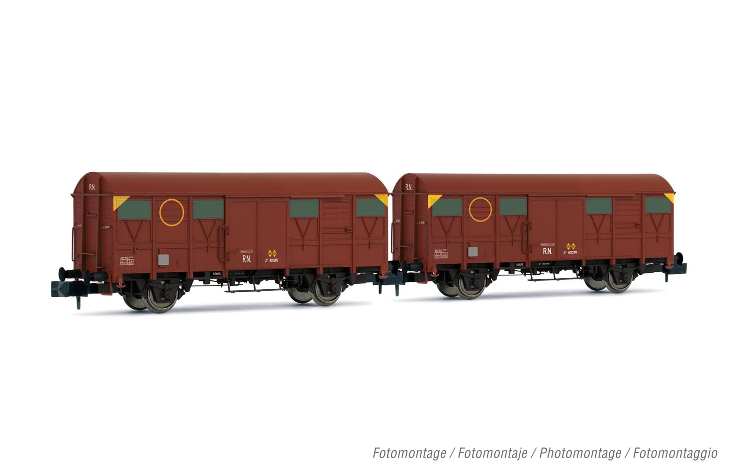 Renfe 2-Unit Set J2 Original Livery Period Iii-Iv