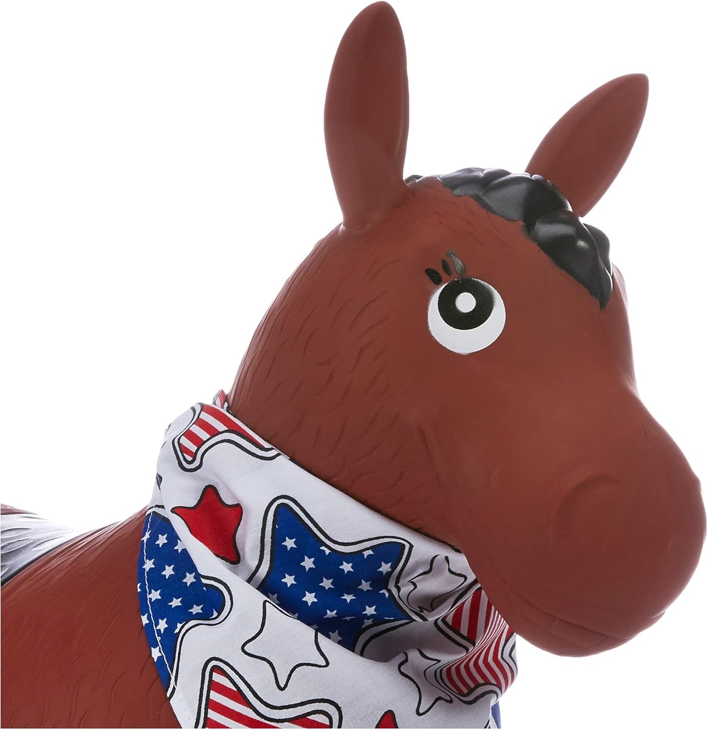 Ulysse- Skippy : Cheval Marron Balancines de Peluche, Multicolor (7011