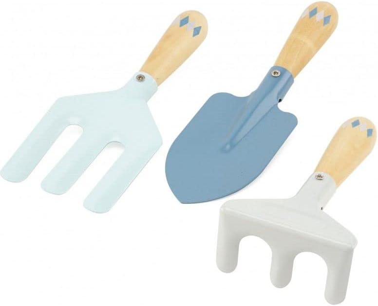 Ulysse - Blue Garden Tools - Wood, Metal - 235682