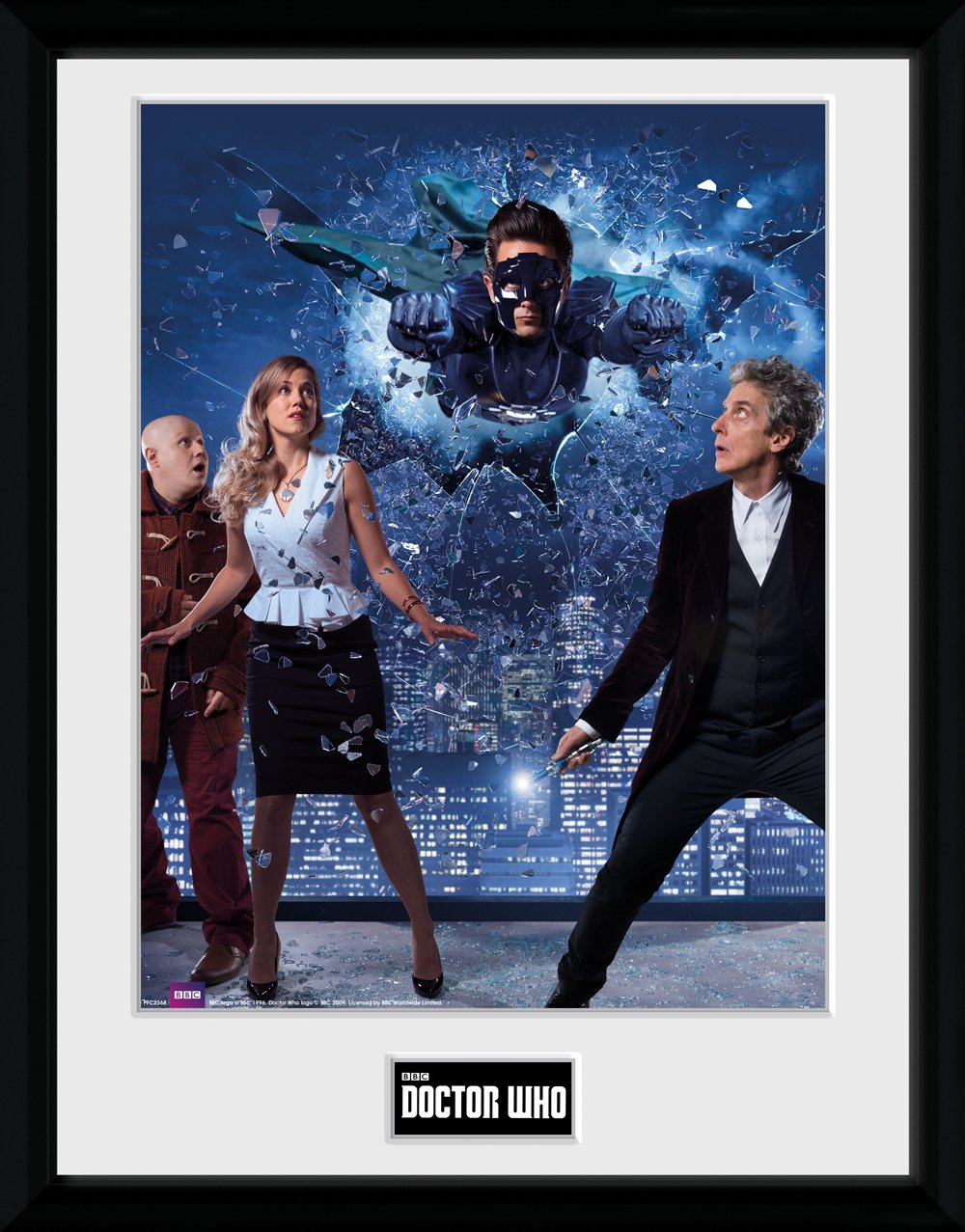 GB eye LTD, Doctor Who, Xmas Iconic 2016, Framed Print 30x40cm, Wood, Multi-Colour