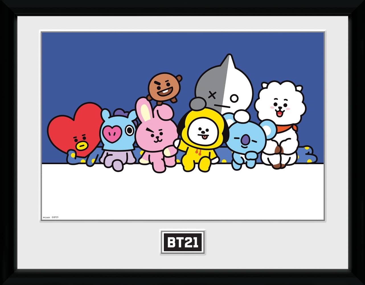 Bt21: Gb Eye - Group (Stampa In Cornice 30X40Cm)