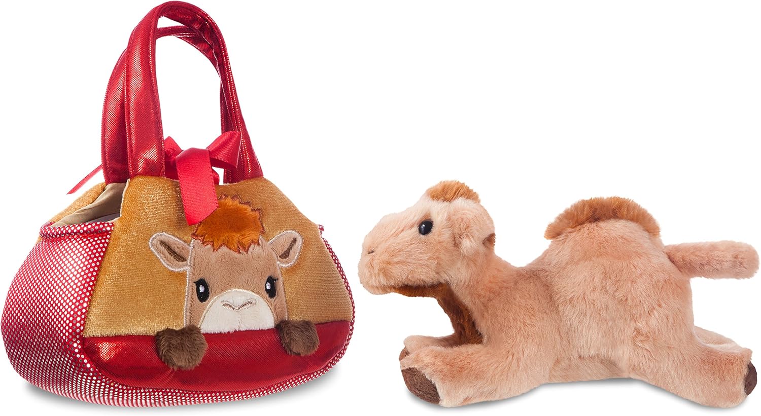 Aurora, 60872, Fancy Pal, Peek-A-Boo Camel, 8In, Soft Toy, Red and Brown