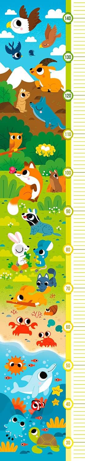 Clementoni: Puzzle Measure Me - Animali Nel Proprio Habitat