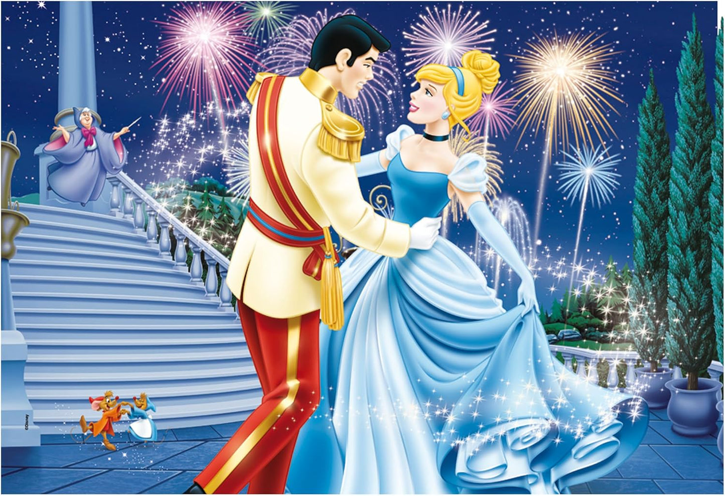 Liscianigiochi Disney Junior 46546 Disney Princess Puzzle, Multicolour, One Size Cinderella