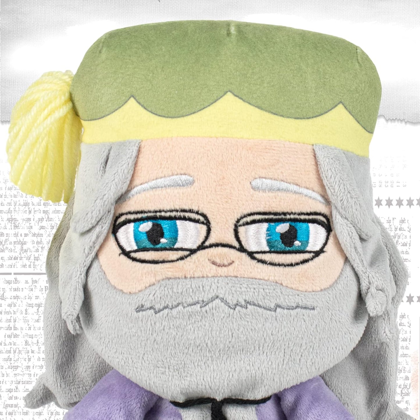Famosa Softies - Dumbledore de Las películas de Harry Potter, Mide 27 cm y Tiene Detalles como el Uniforme de Hoghwarts, de Textura Suave, Relleno de Fibra reciclada (760020655