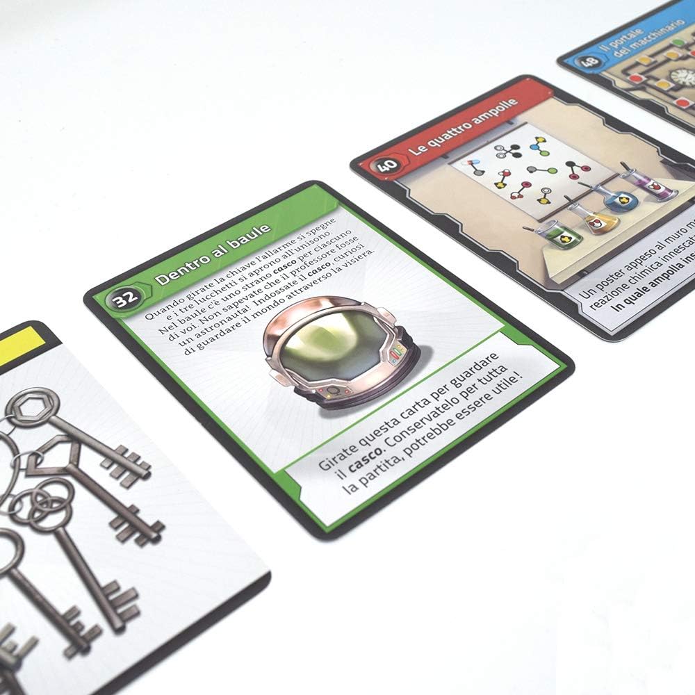 dV Giochi - Deckscape-The Time of Test-UNA Escape Room Pocket Size - Italian Edition DVG4472
