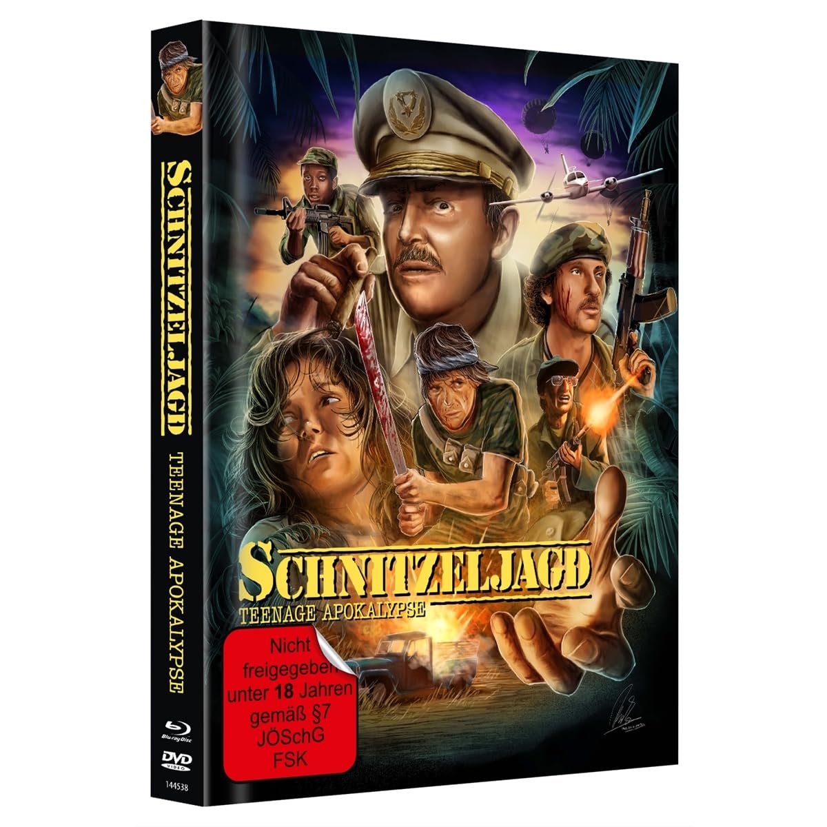 Schnitzeljagd - Teenage Apocalypse - Toy Soldiers - Cover C - Limited Mediabook (+DVD)