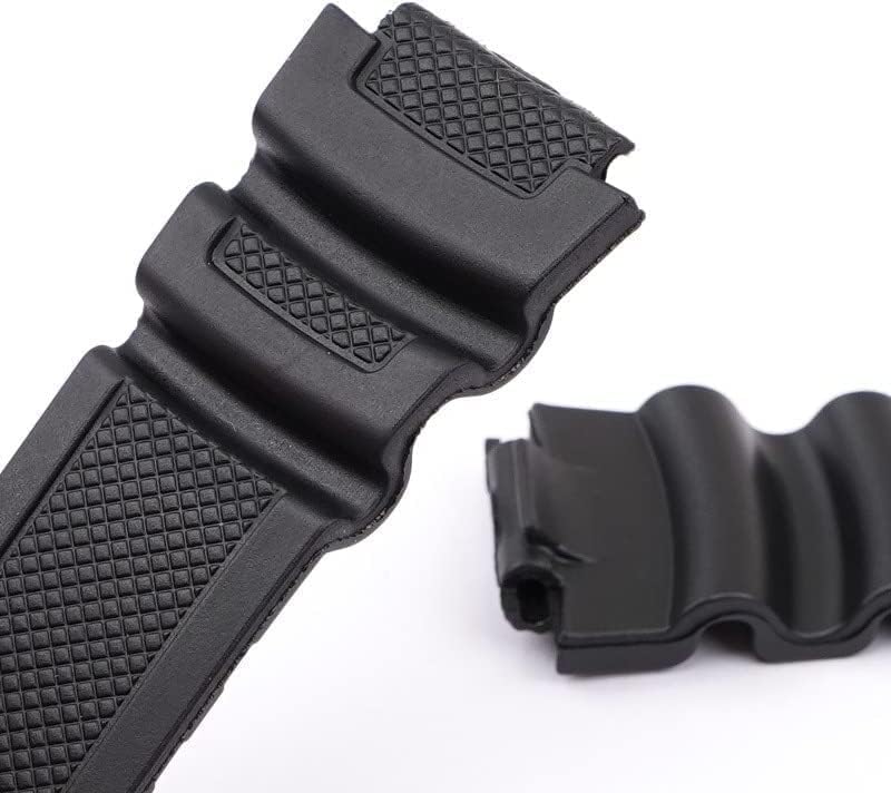 Classic Watch Strap High End Watch Strap 18mm Black Sport Silicone Wristband Replacement Watch Bands for Unisex Watch Accessories Watch Accessories 18mm A Black Buckle