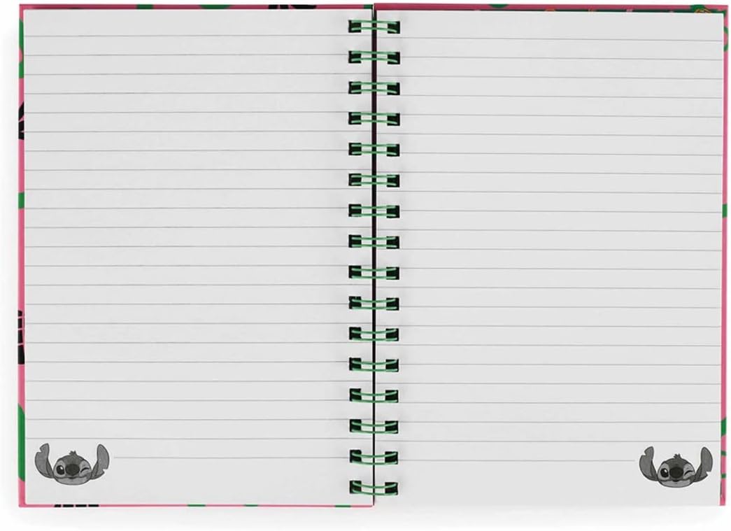 Pyramid International Disney Lilo and Stitch Wiro Notebook (Oh Yeah Whatever Design) A5 Writing Book, Lilo and Stitch Gifts for Women, Men and Kids, Stitch Disney Journal - Official Merchandise