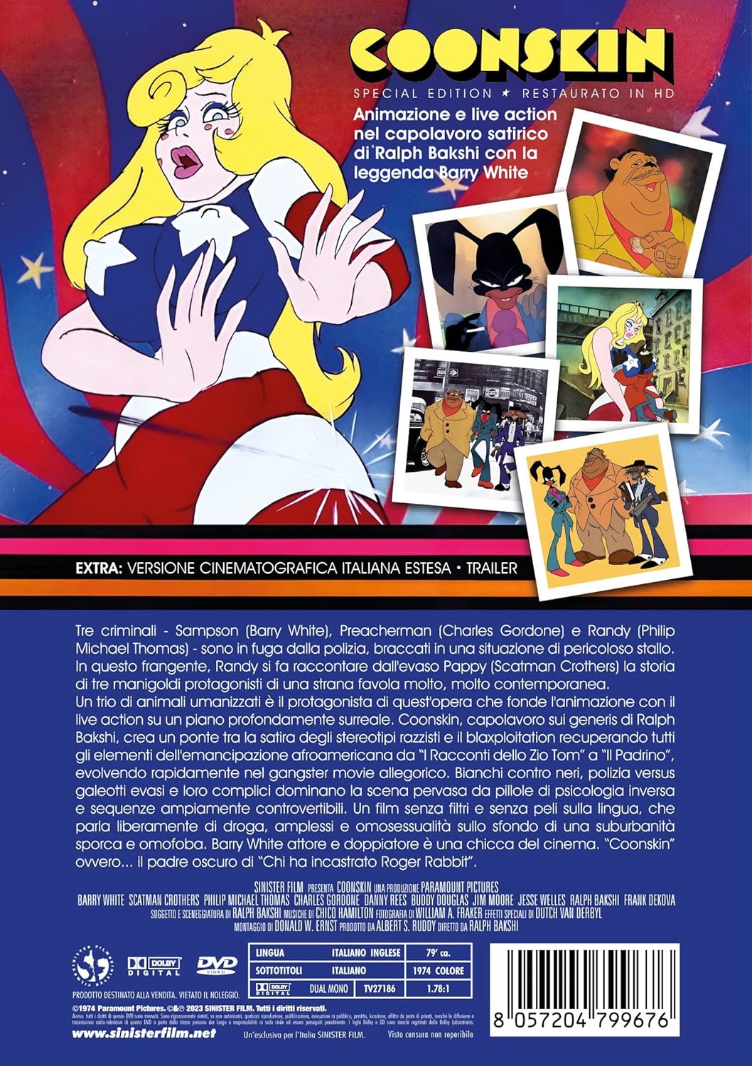 Coonskin (Special Edition) (Restaurato In Hd) - (Italian Import)