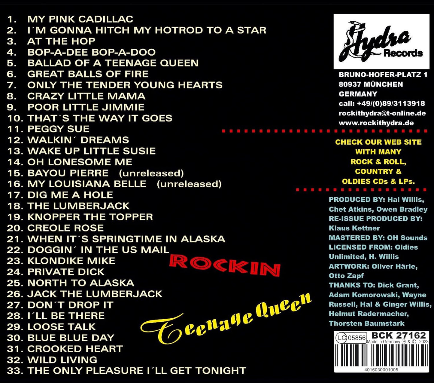 Ballad Of A Teenage Queen And More Rockin' Country Gems