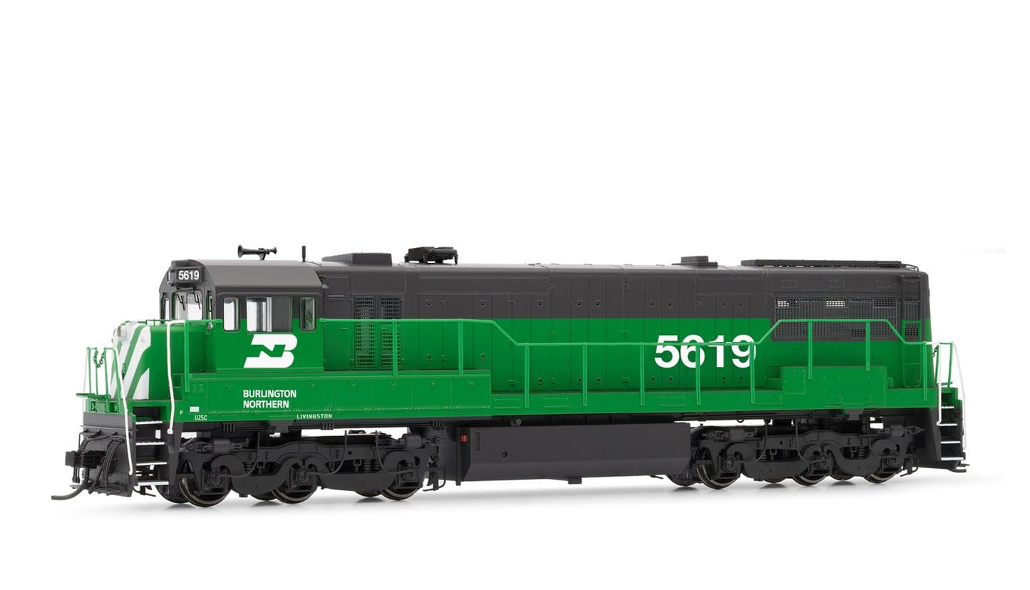 Rivarossi HR2888S Burlington Northern, U 25c Phase II, Laufnummer #2, mit DCC Sounddecoder Diesellokomotive