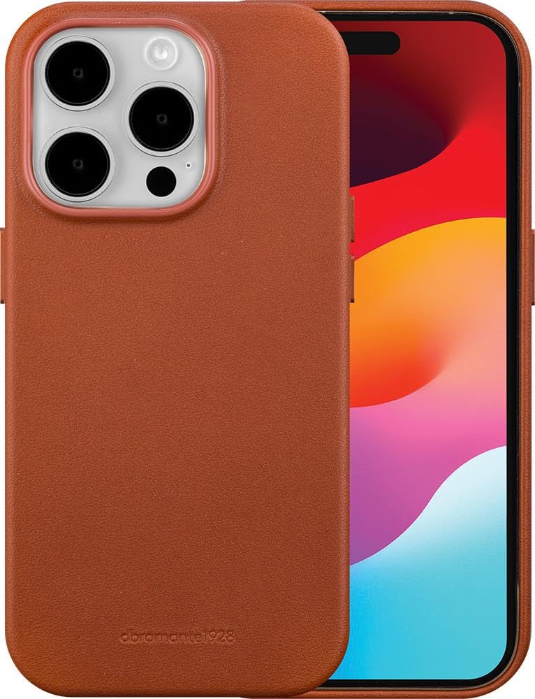 Dbramante1928 - Roskilde Back Cover - Magsafe - Iphone 15 Pro Max - Tan