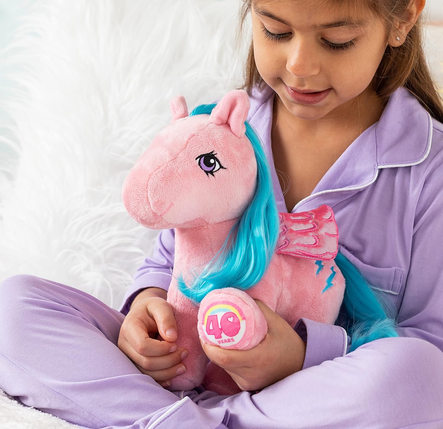 My Little Pony 35331 40th Anniversary Plush Firefly & 35333 40th Anniversary Plush Glory