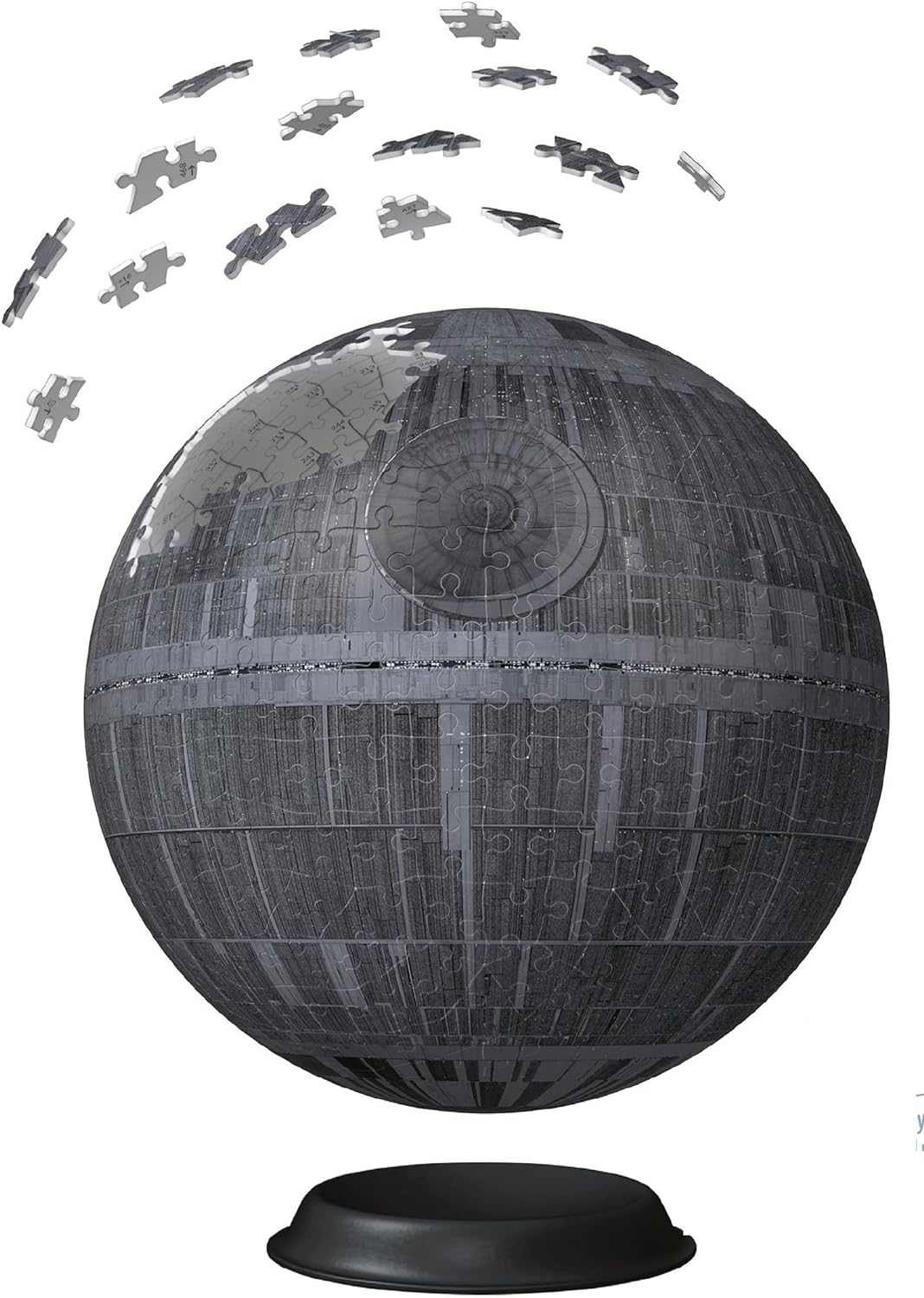 Ravensburger Star Wars Death Star 3D Jigsaw Puzzle for Kids Age 10 Years Up - 540 Pieces - No Glue Required - Easter Gifts for Adults