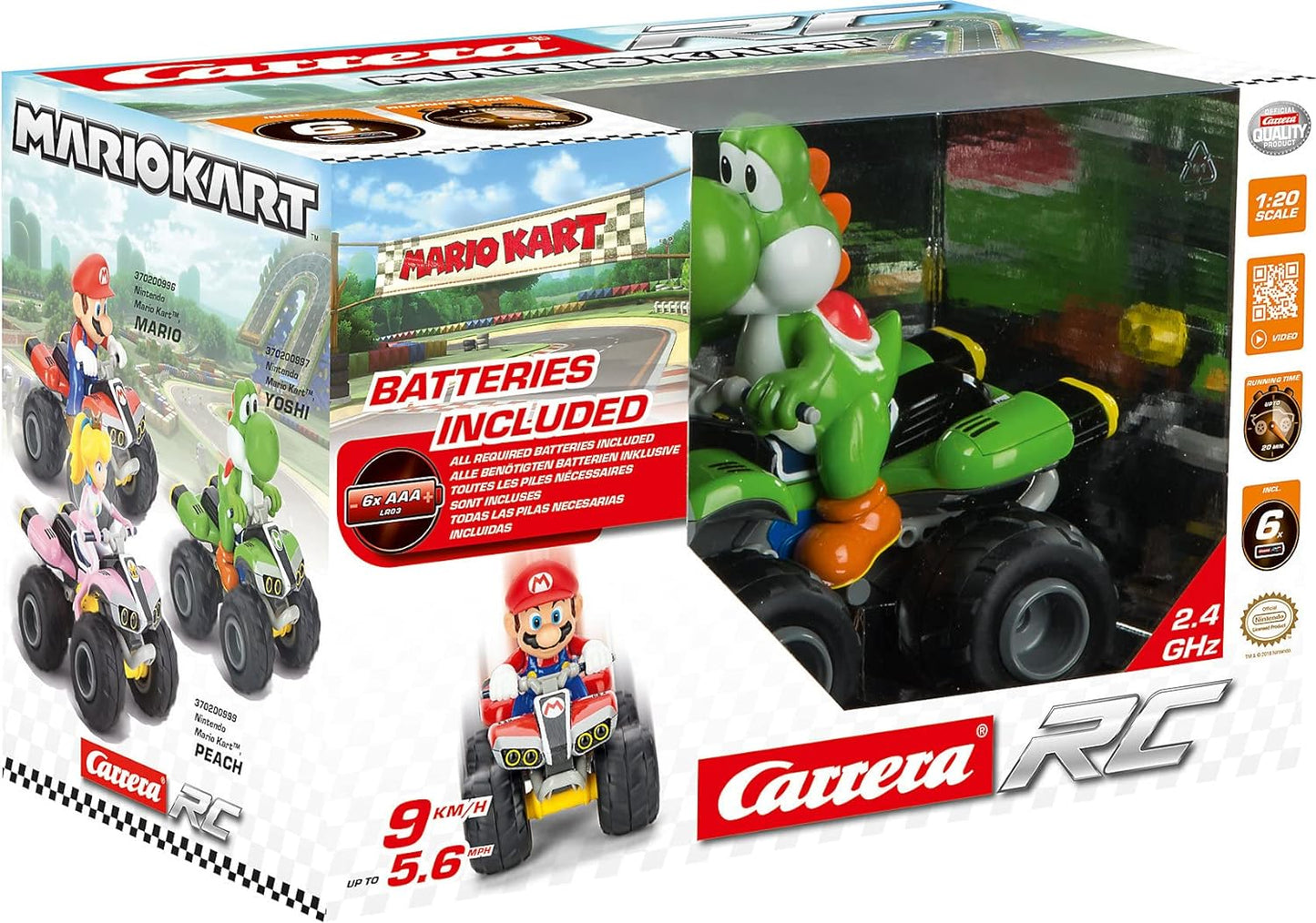 Carrera RC Mario Kart(TM), Yoshi - Quad (370200997X