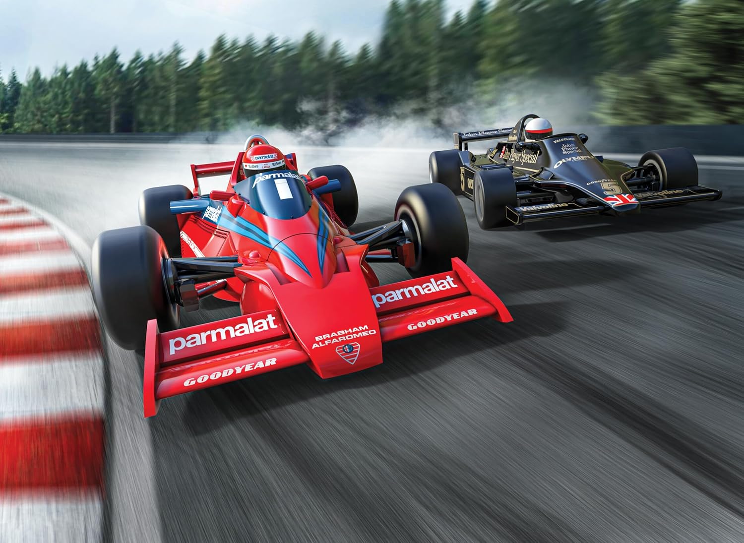 Scalextric C4392A Legends 1978 Swedish Grand Prix Twin Pack Limited Edition 1:32 Scale car for Race Track